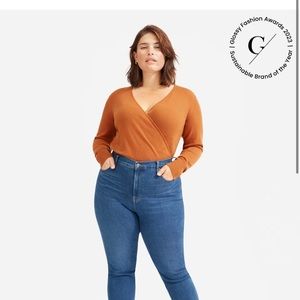 Everlane high rise skinny jean 26 tall